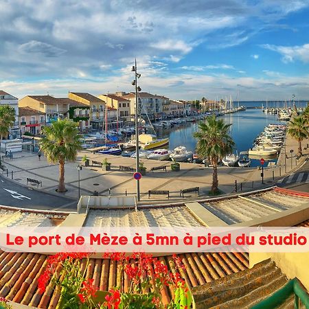 Charmant Studio Climatise A 200M De La Plage Mèze Zewnętrze zdjęcie